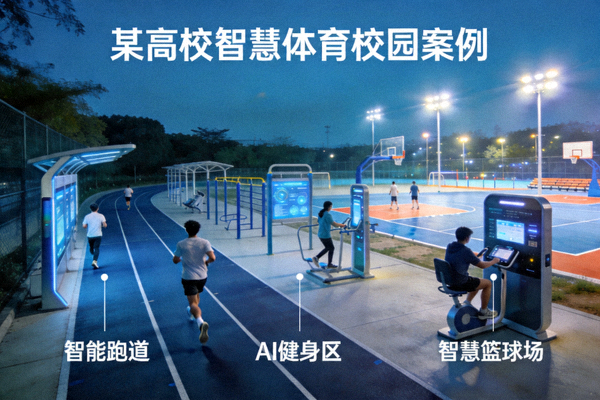 某高校智慧体育校园案例 - 大学校园内的现代化体育设施