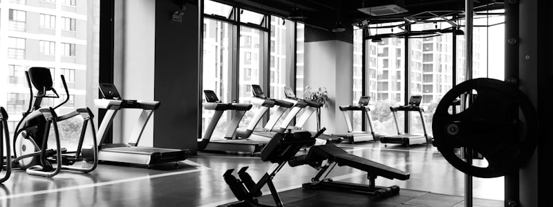 商用健身器械组合 - 大型健身房力量训练设备套装